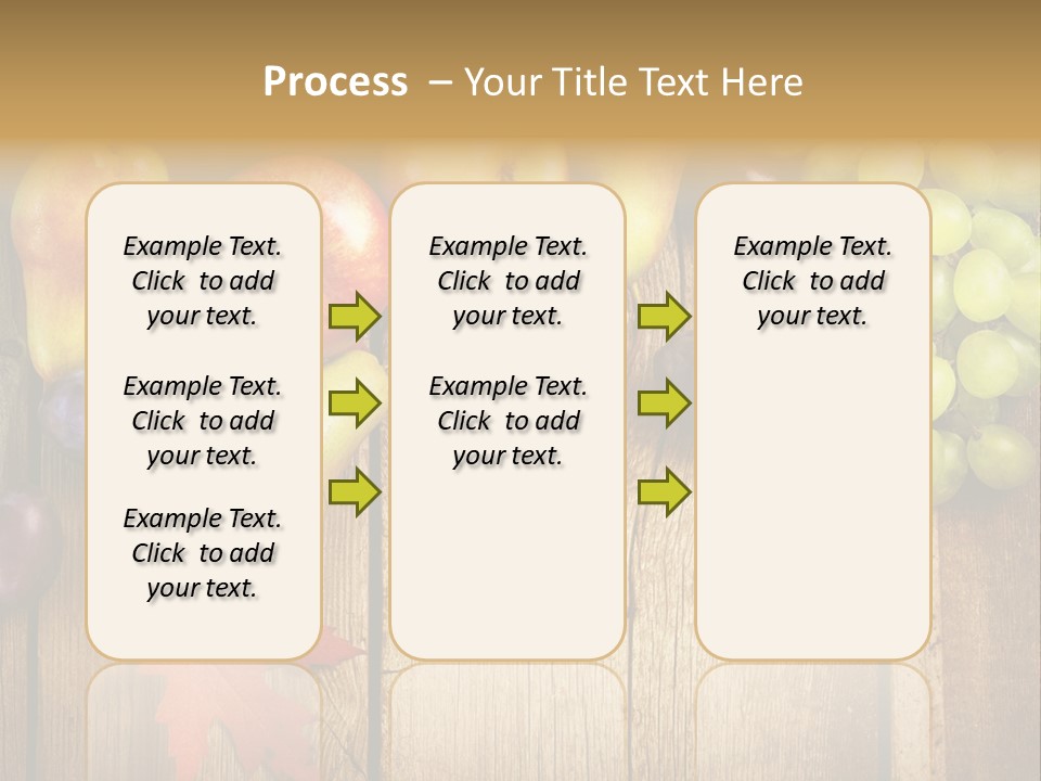 Dieting Orchard Autumn PowerPoint Template