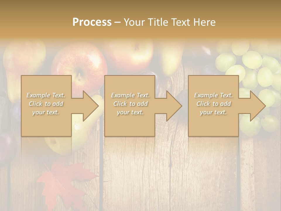 Dieting Orchard Autumn PowerPoint Template