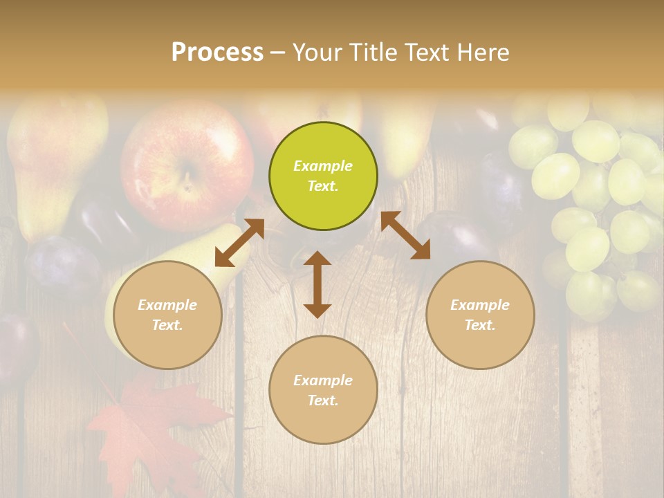 Dieting Orchard Autumn PowerPoint Template