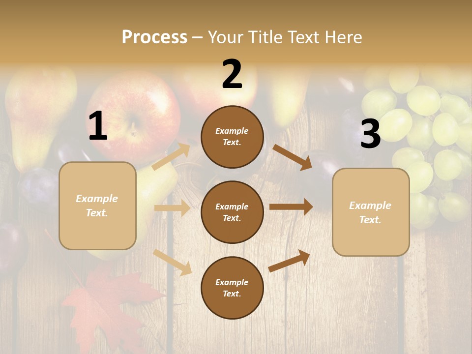 Dieting Orchard Autumn PowerPoint Template