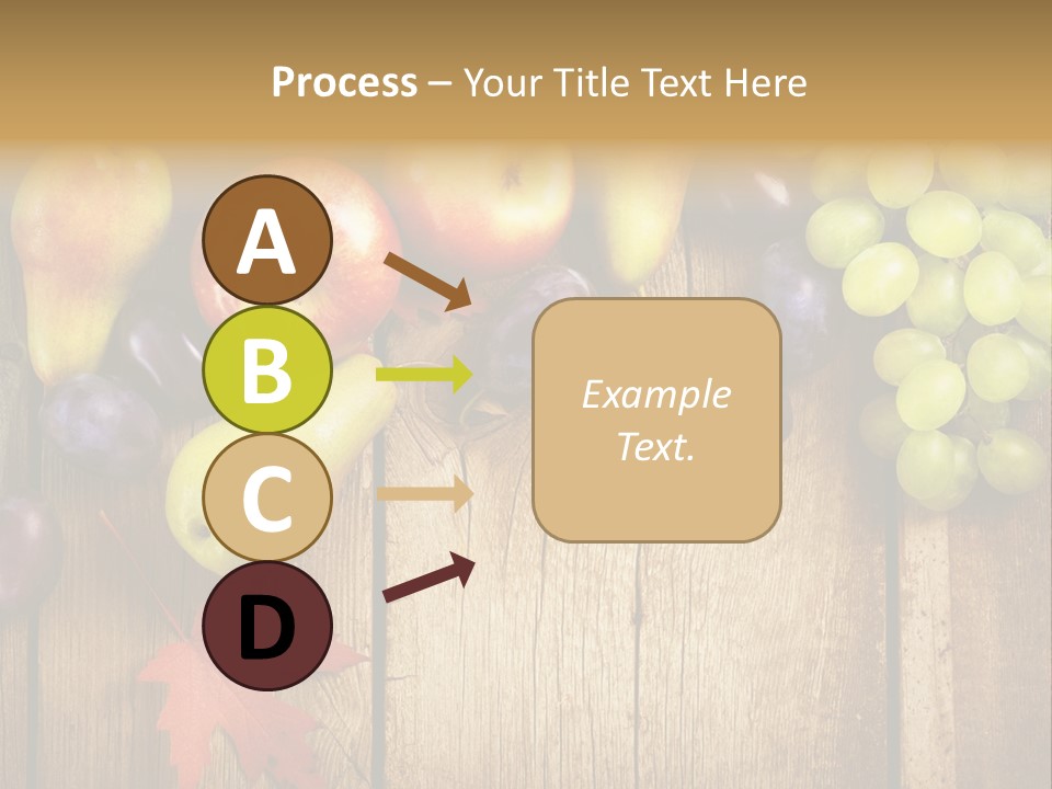 Dieting Orchard Autumn PowerPoint Template