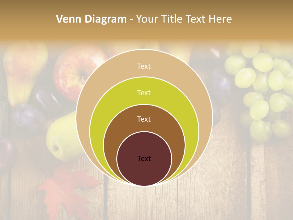 Dieting Orchard Autumn PowerPoint Template