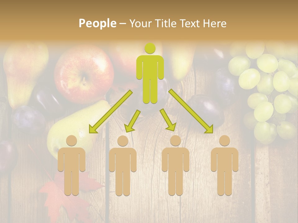 Dieting Orchard Autumn PowerPoint Template