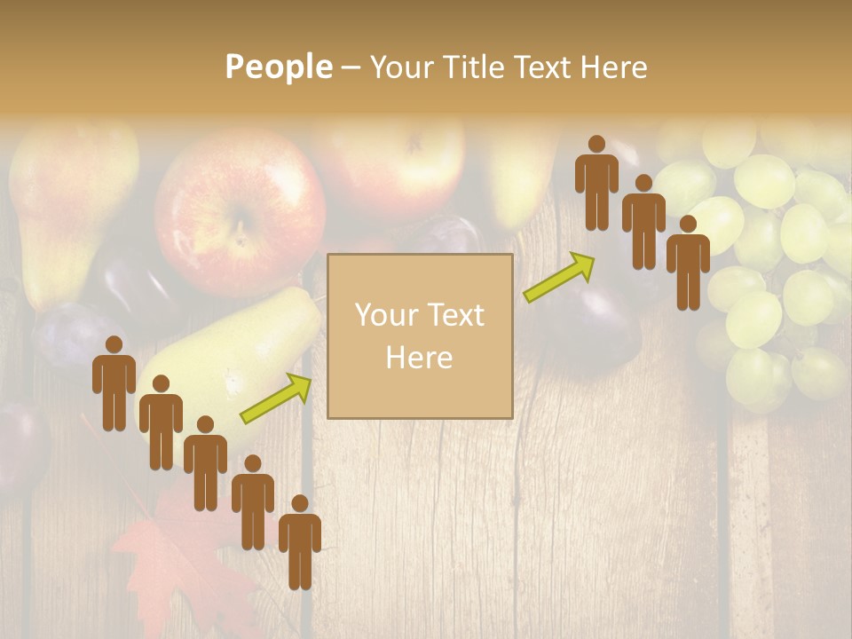 Dieting Orchard Autumn PowerPoint Template
