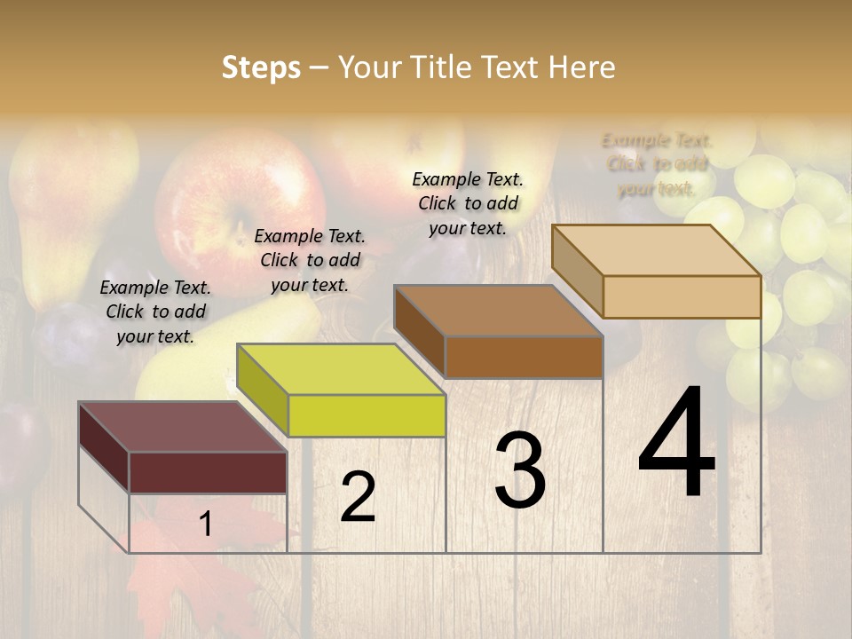 Dieting Orchard Autumn PowerPoint Template