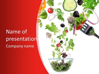 Herb Fly Eat PowerPoint Template