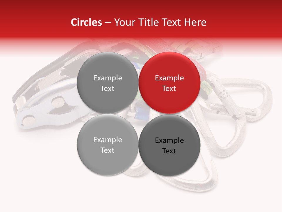 Belay White Metal PowerPoint Template