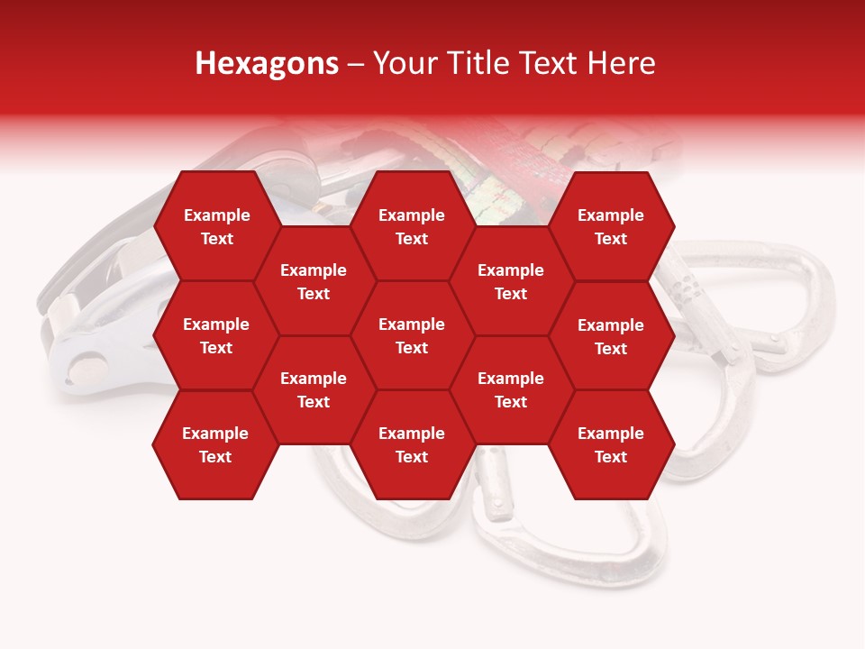 Belay White Metal PowerPoint Template