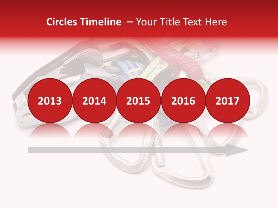 Belay White Metal PowerPoint Template