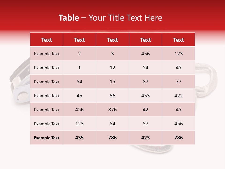 Belay White Metal PowerPoint Template