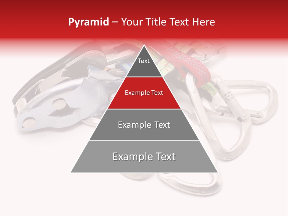 Belay White Metal PowerPoint Template