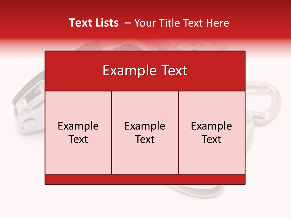 Belay White Metal PowerPoint Template