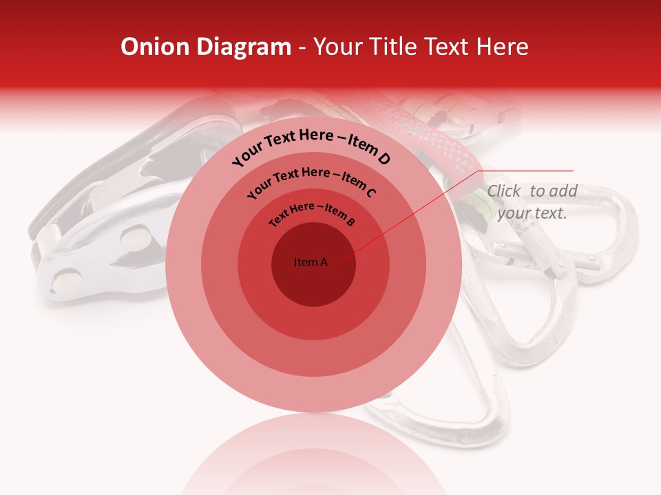 Belay White Metal PowerPoint Template