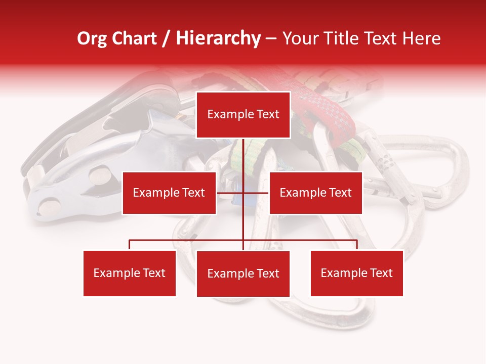 Belay White Metal PowerPoint Template
