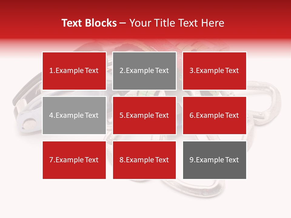 Belay White Metal PowerPoint Template