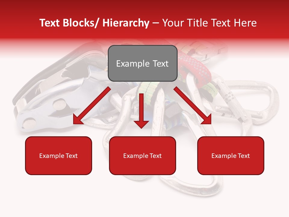 Belay White Metal PowerPoint Template