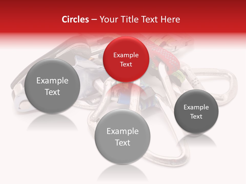 Belay White Metal PowerPoint Template