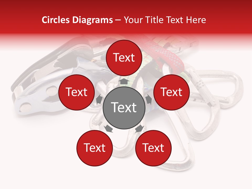 Belay White Metal PowerPoint Template