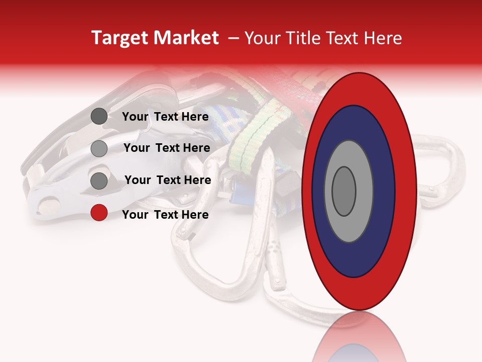 Belay White Metal PowerPoint Template