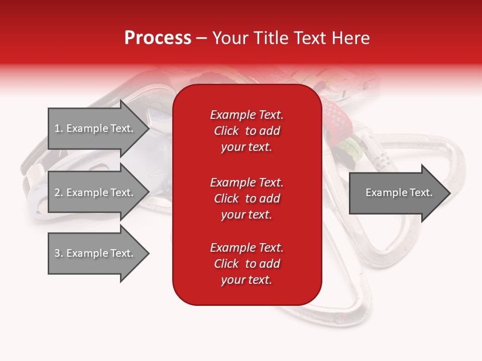 Belay White Metal PowerPoint Template