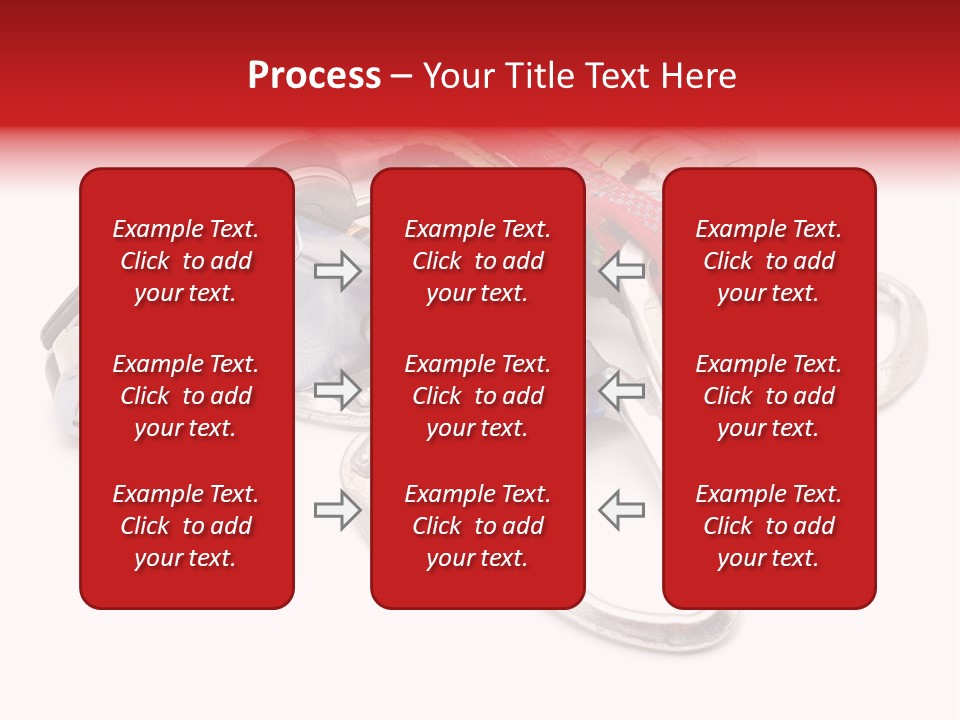 Belay White Metal PowerPoint Template