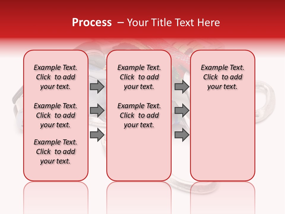 Belay White Metal PowerPoint Template