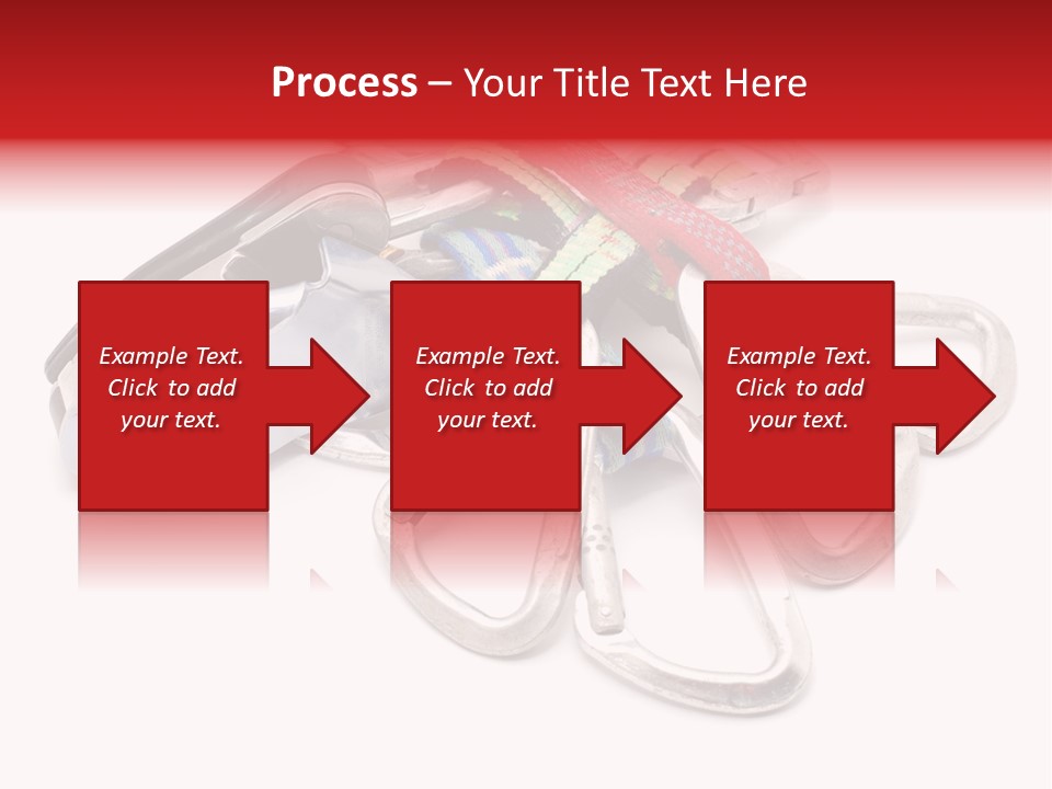 Belay White Metal PowerPoint Template