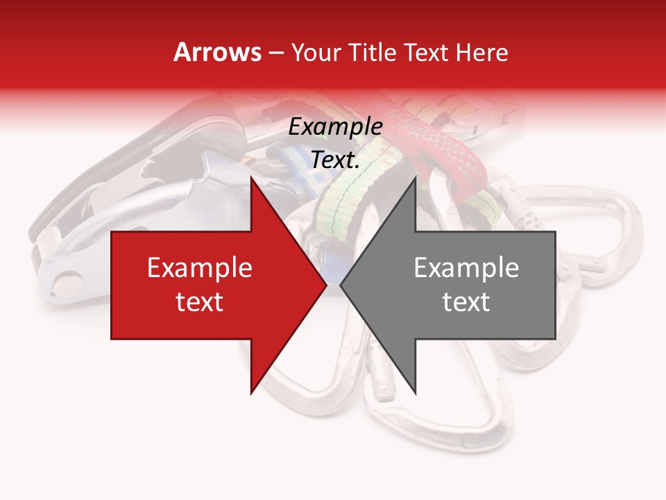 Belay White Metal PowerPoint Template