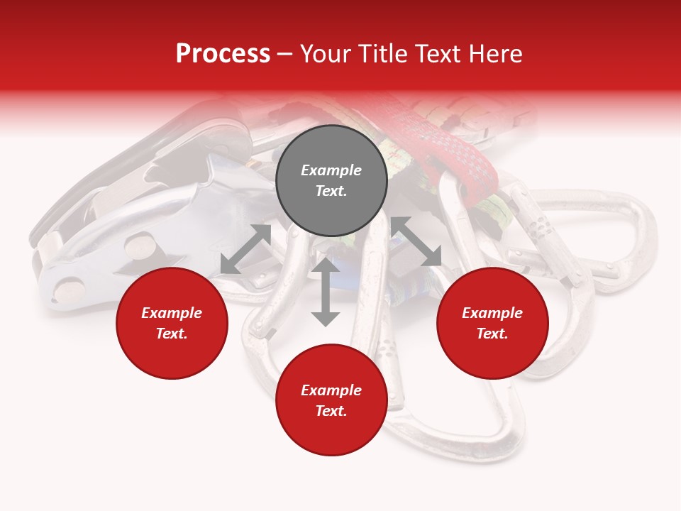 Belay White Metal PowerPoint Template