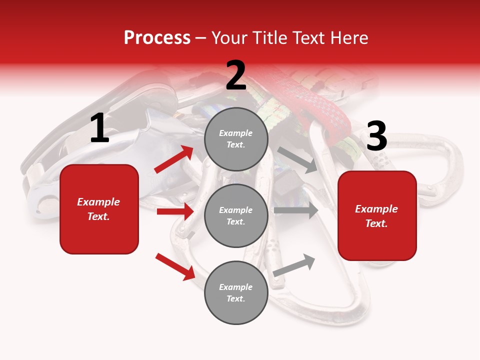 Belay White Metal PowerPoint Template