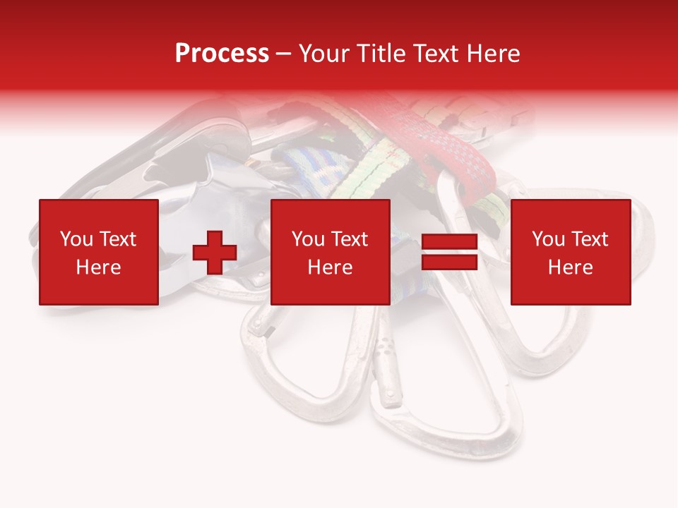 Belay White Metal PowerPoint Template