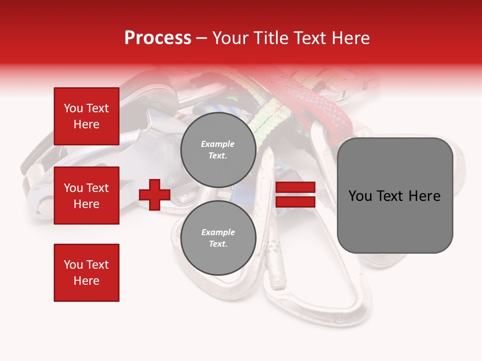Belay White Metal PowerPoint Template