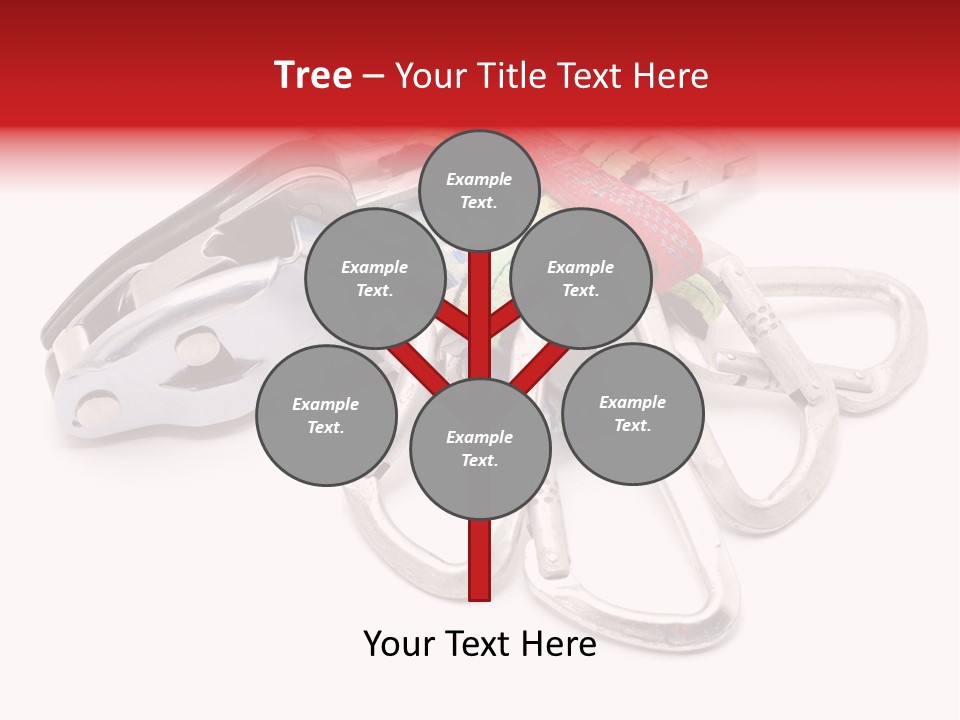Belay White Metal PowerPoint Template
