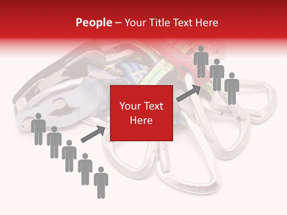 Belay White Metal PowerPoint Template