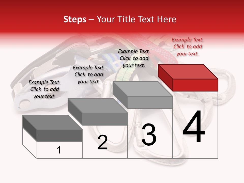 Belay White Metal PowerPoint Template