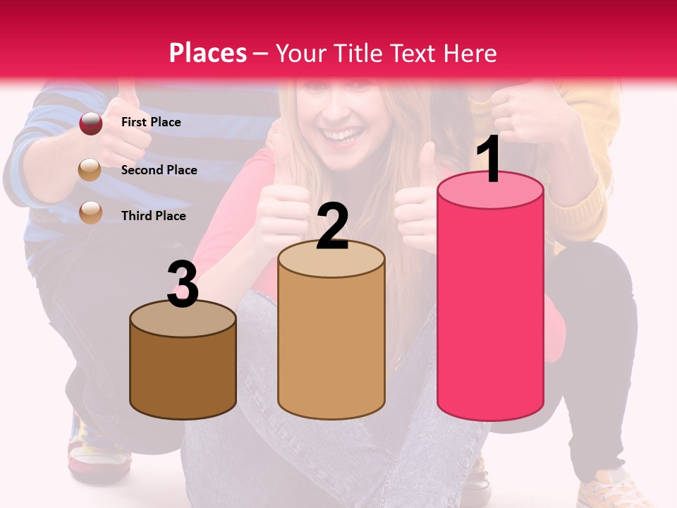 Cheerful Together Casual PowerPoint Template