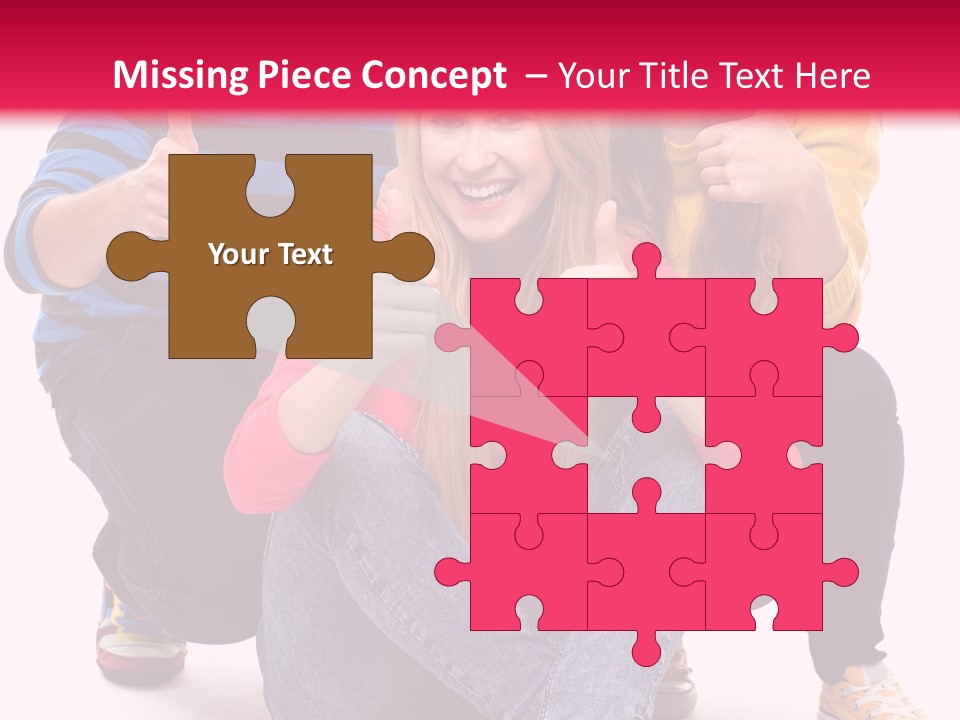 Cheerful Together Casual PowerPoint Template