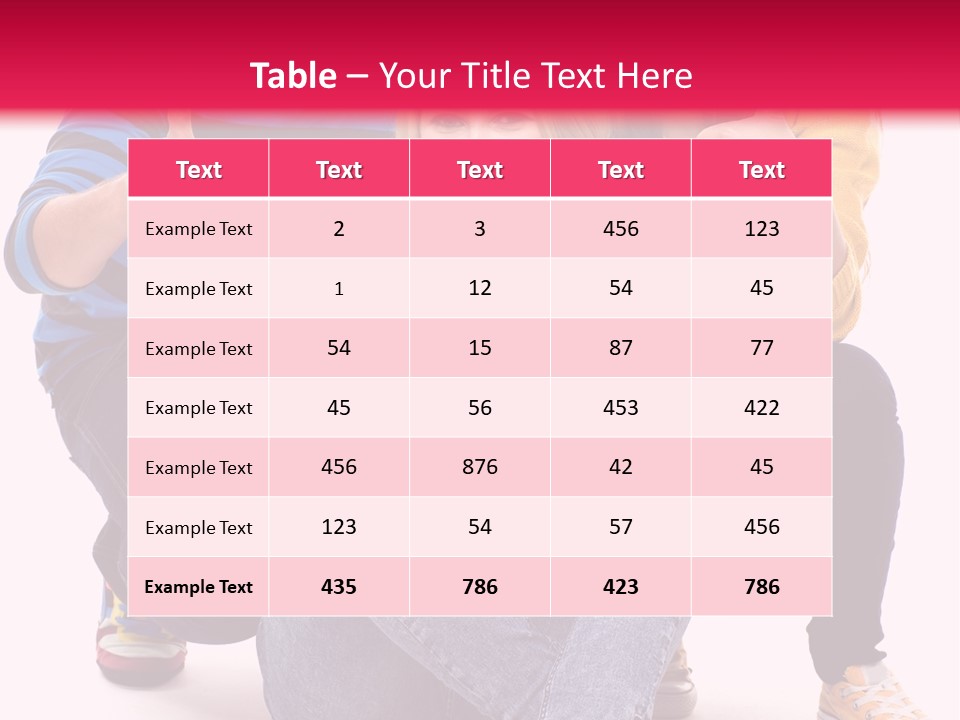 Cheerful Together Casual PowerPoint Template