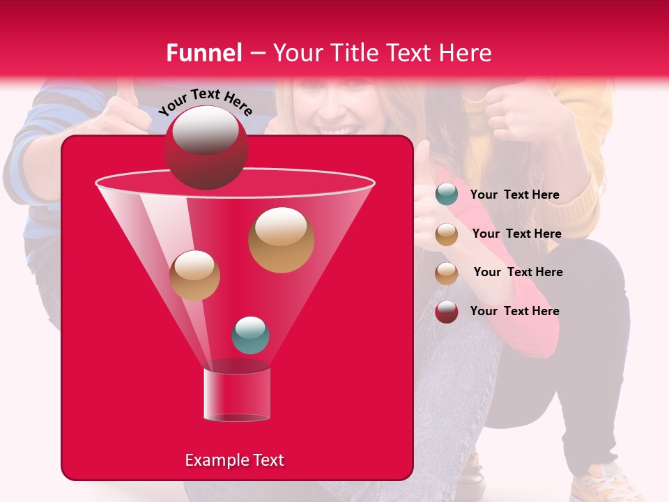 Cheerful Together Casual PowerPoint Template