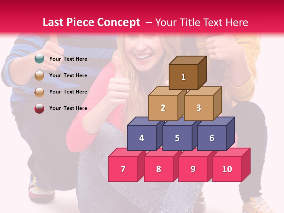 Cheerful Together Casual PowerPoint Template