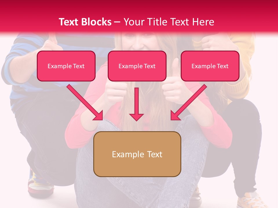 Cheerful Together Casual PowerPoint Template