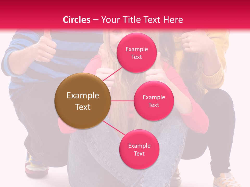 Cheerful Together Casual PowerPoint Template