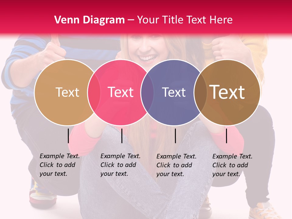 Cheerful Together Casual PowerPoint Template