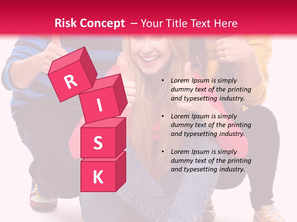 Cheerful Together Casual PowerPoint Template