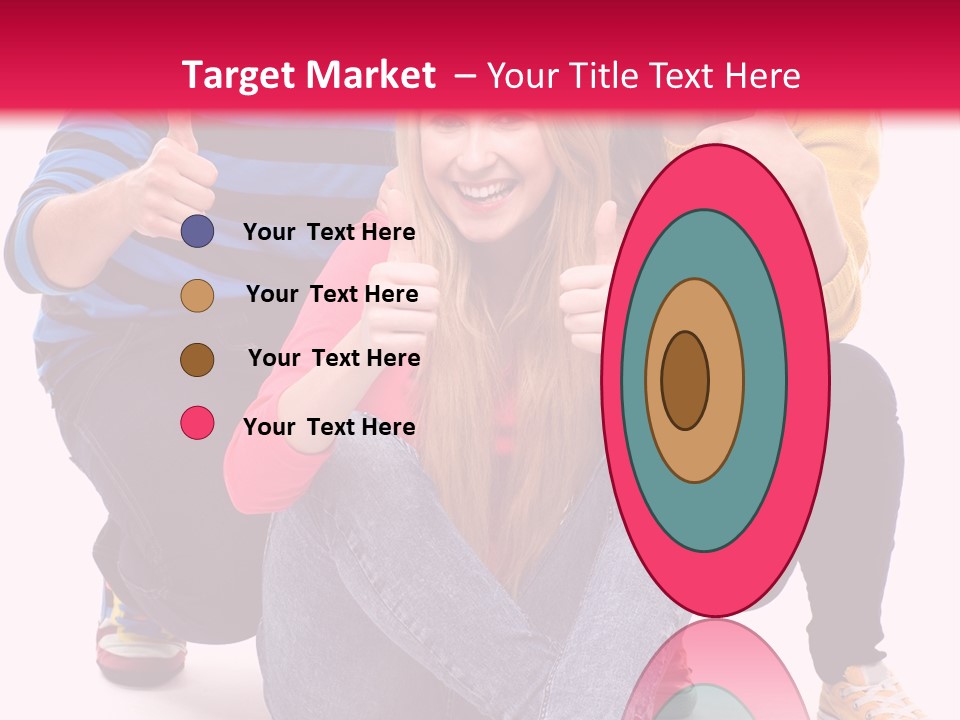 Cheerful Together Casual PowerPoint Template