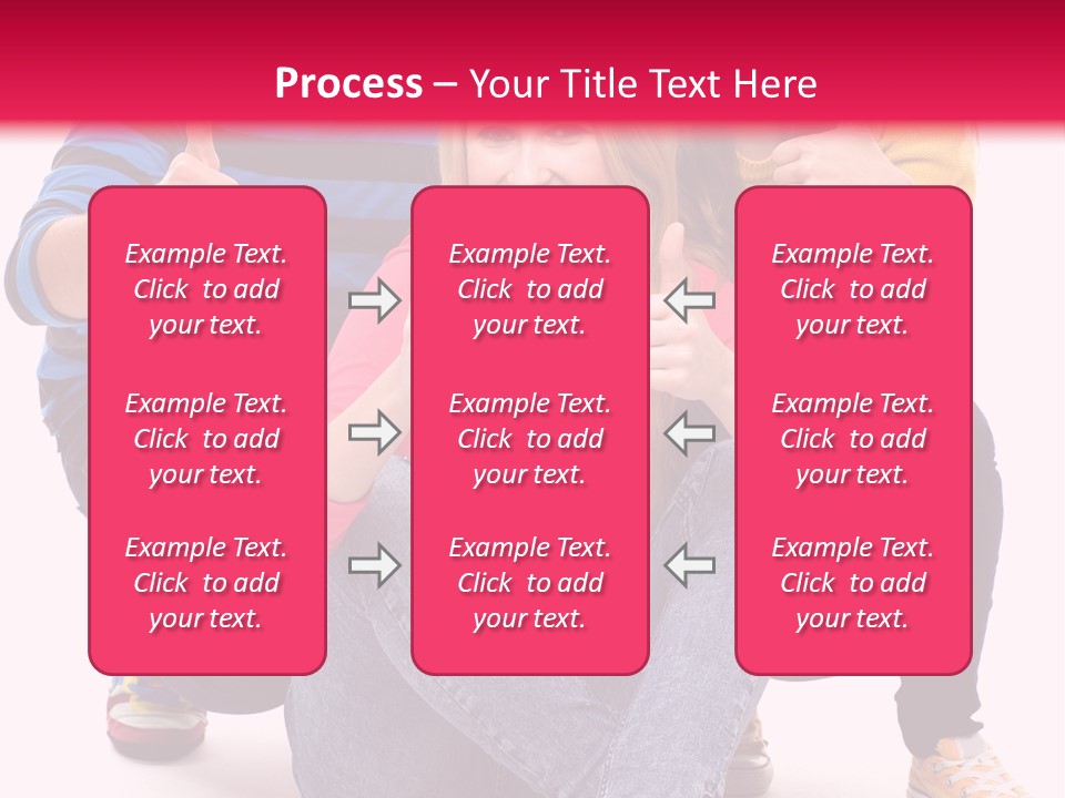 Cheerful Together Casual PowerPoint Template