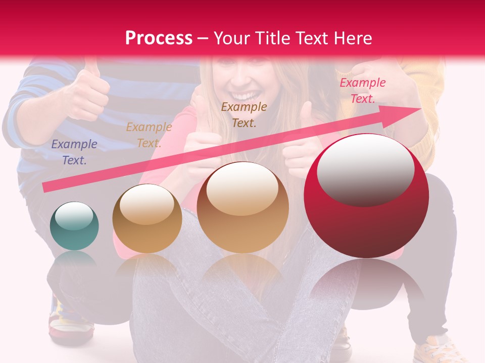 Cheerful Together Casual PowerPoint Template