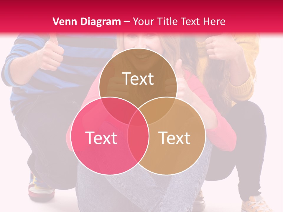 Cheerful Together Casual PowerPoint Template