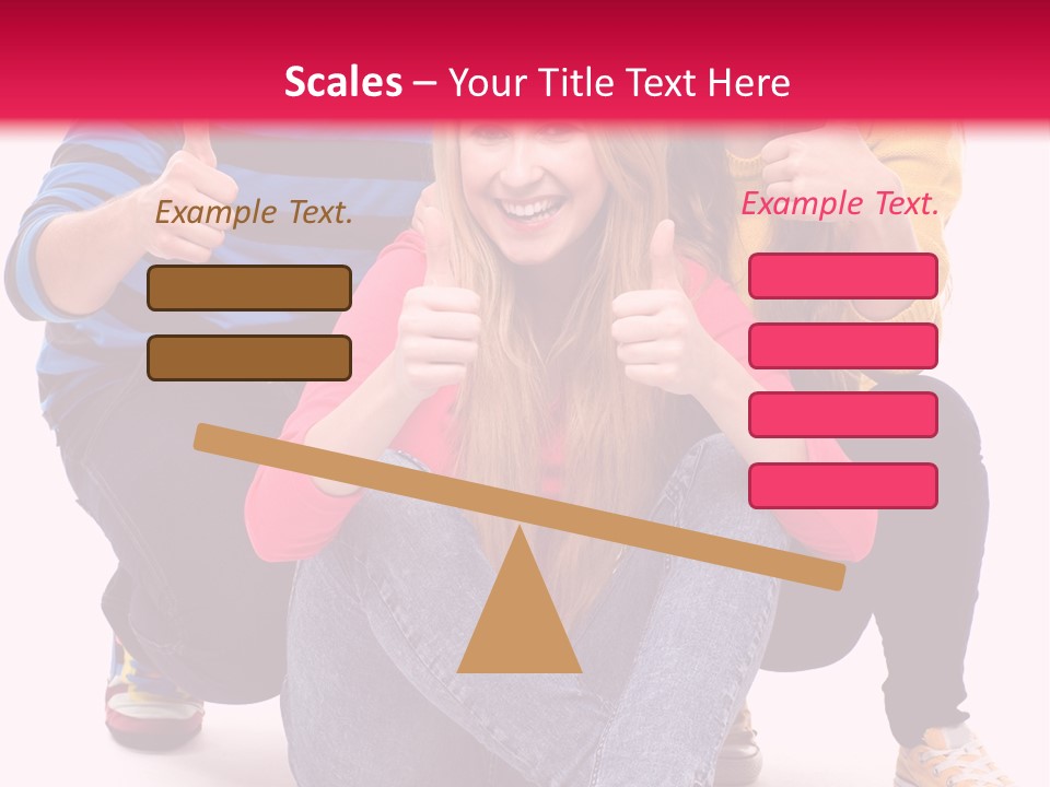 Cheerful Together Casual PowerPoint Template