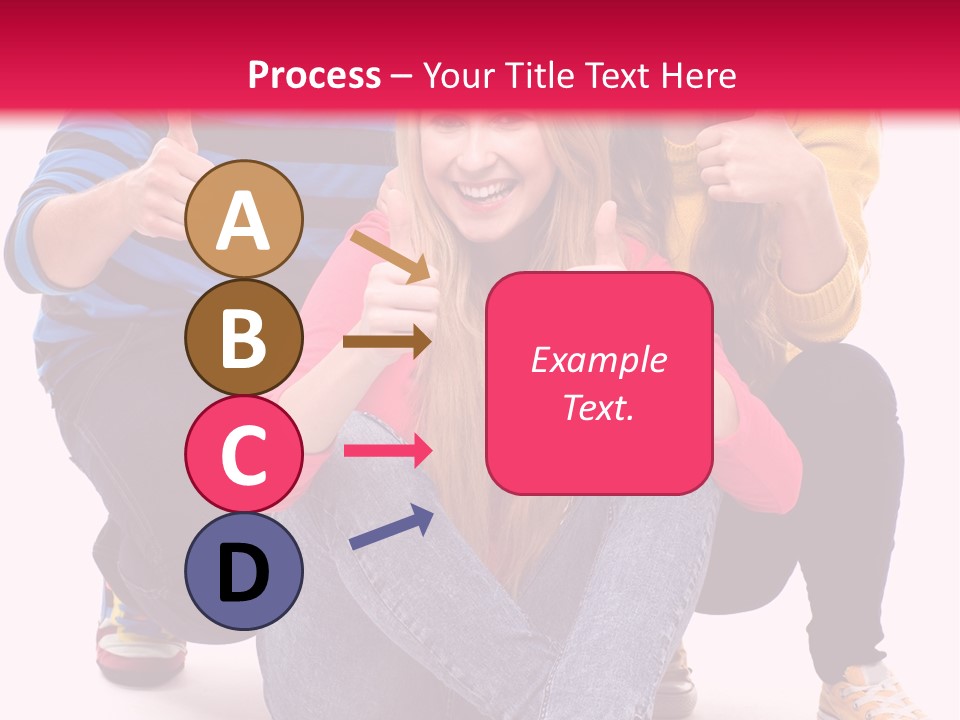 Cheerful Together Casual PowerPoint Template